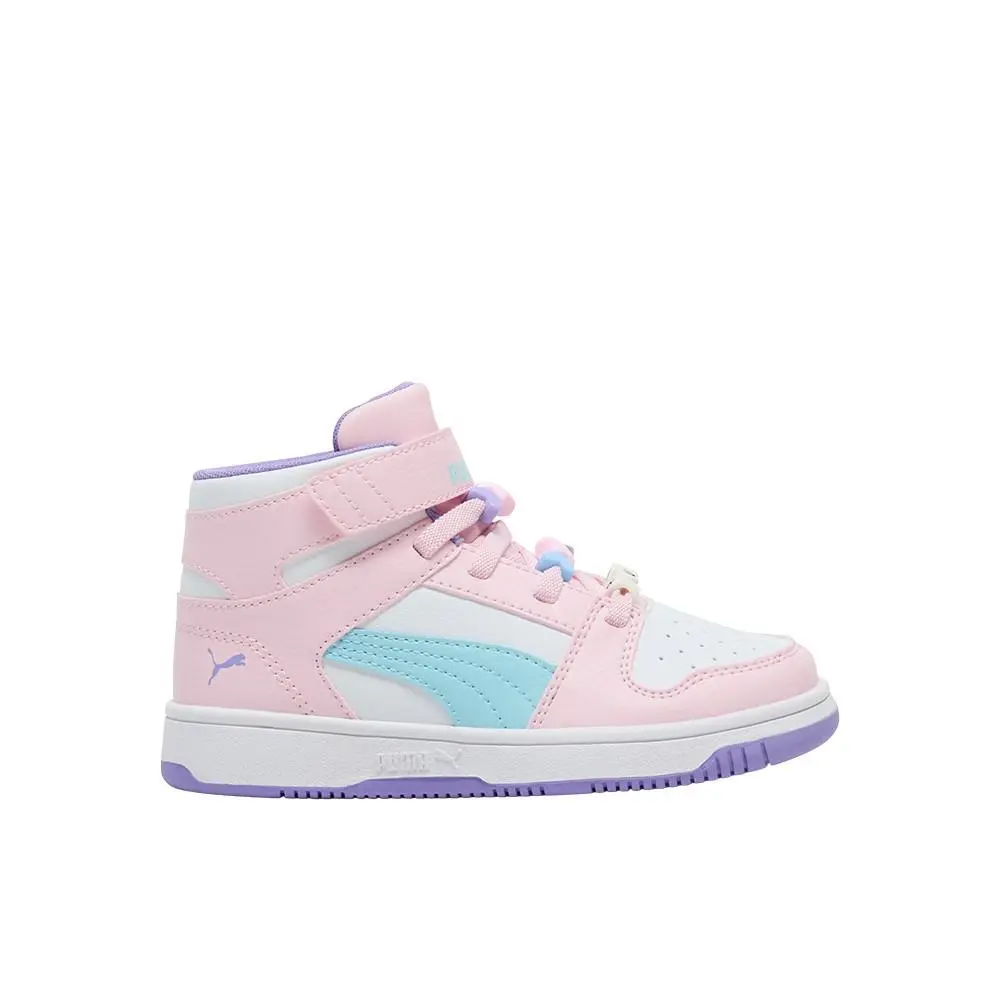 Puma Rebound Layup Rcl Friendship Bracelet Slip On Youth Girls Size 1.5 M Sneak