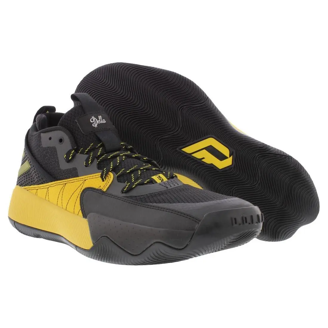 Adidas Dame Extply 2.0 Mens Shoes Size 12.5 Color: Core Black/golden/footwear