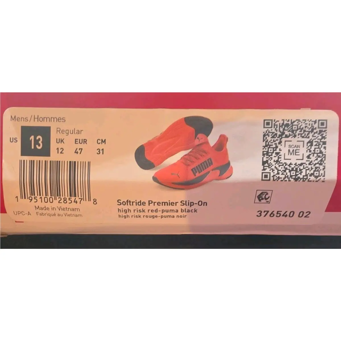 Puma shoes - PUMA Softride - Softride - 376976 02 - Red 8