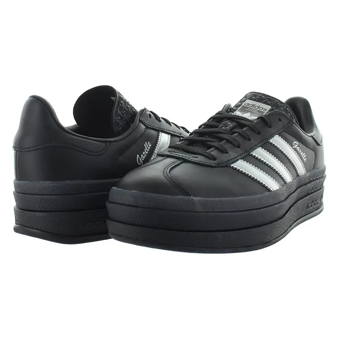 Adidas shoes - Black/Silver/Black, Main: Black (UPC: 197607806491) 0