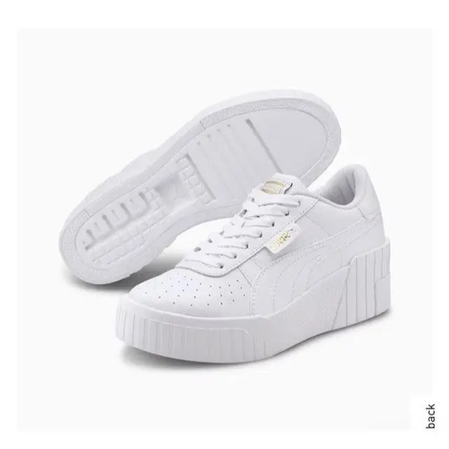 Puma shoes - Puma Cali Wedge 373438-01 - Cali Wedge - 373438-01 - White 0