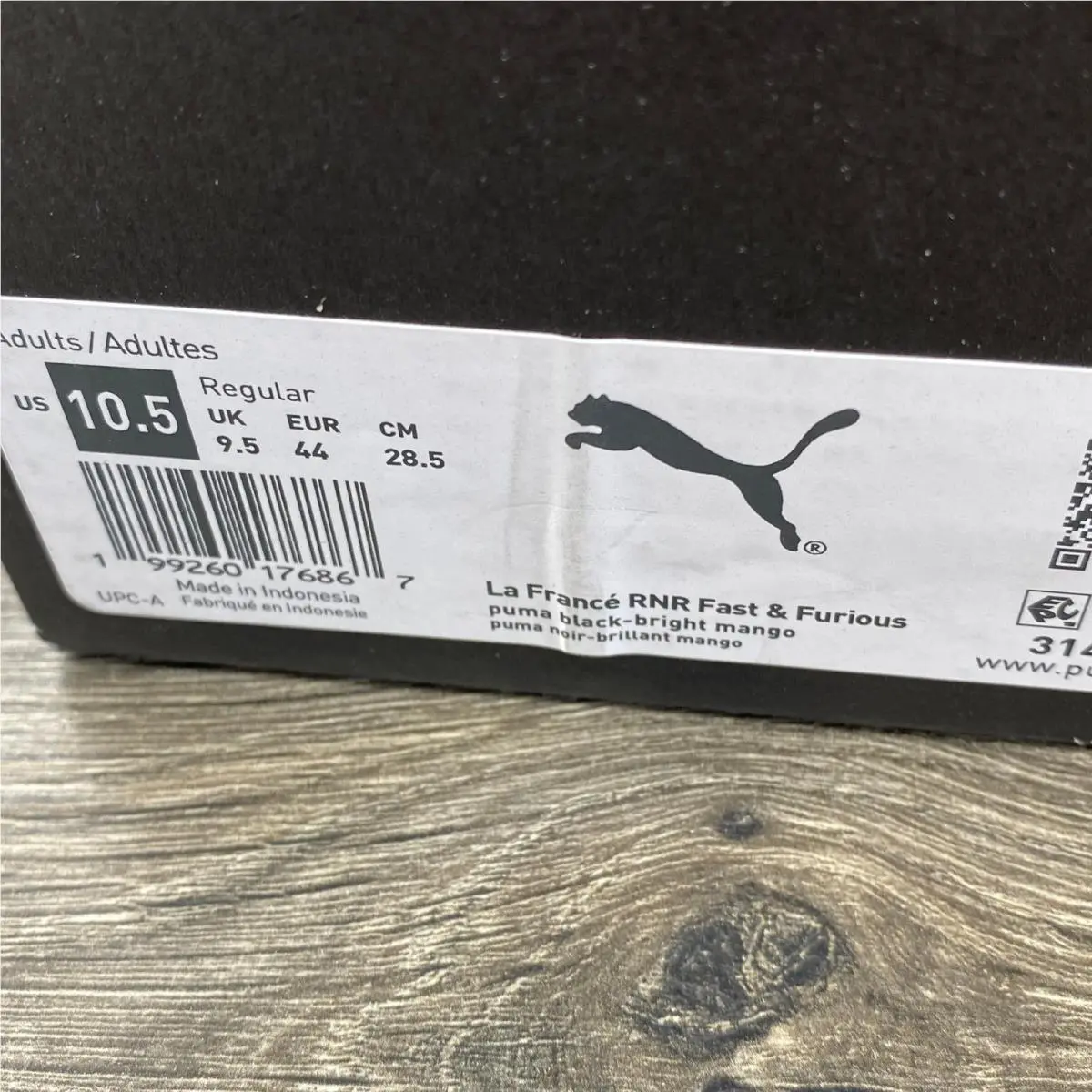 Puma shoes - LaFrancé RNR Fast & Furious - Black 6