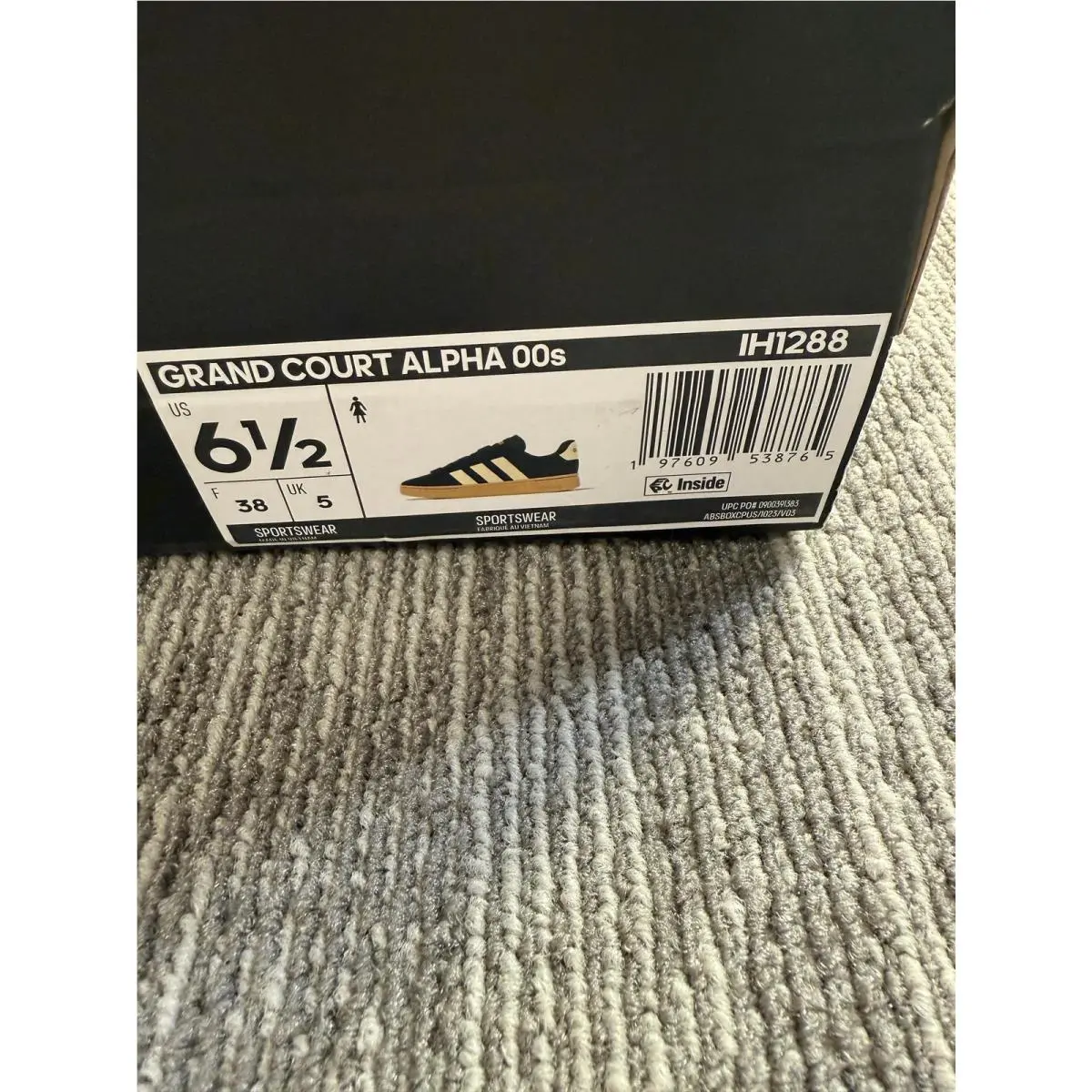 Adidas shoes - adidas Grand Court Alpha 00s - Black 9