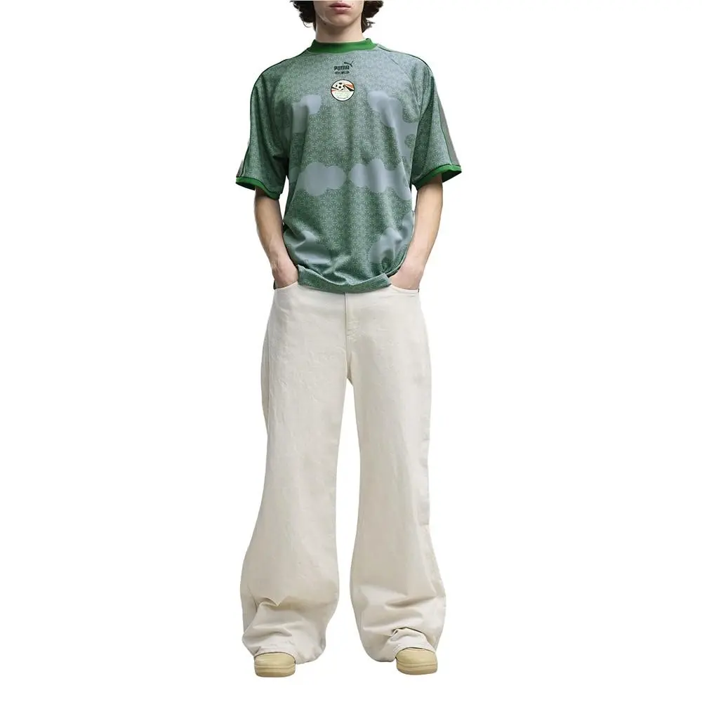 Puma clothing - PUMA  X Egypt X Salehe Bembury King Soccer Jersey - 63511387 - Green (UPC: 199259379446) 5
