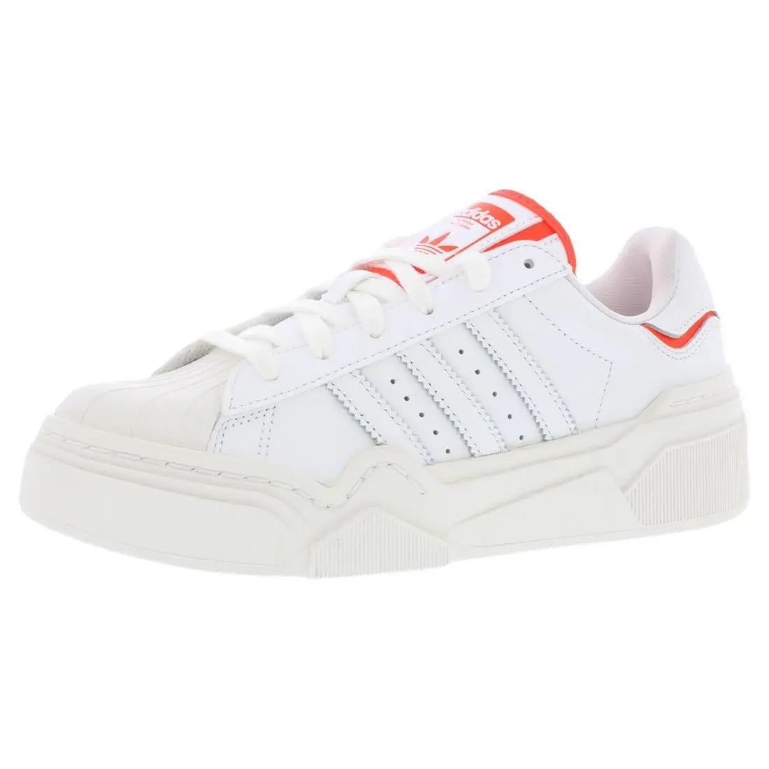 Adidas shoes - White/Orange/White, Main: White (UPC: 195749940097) 0