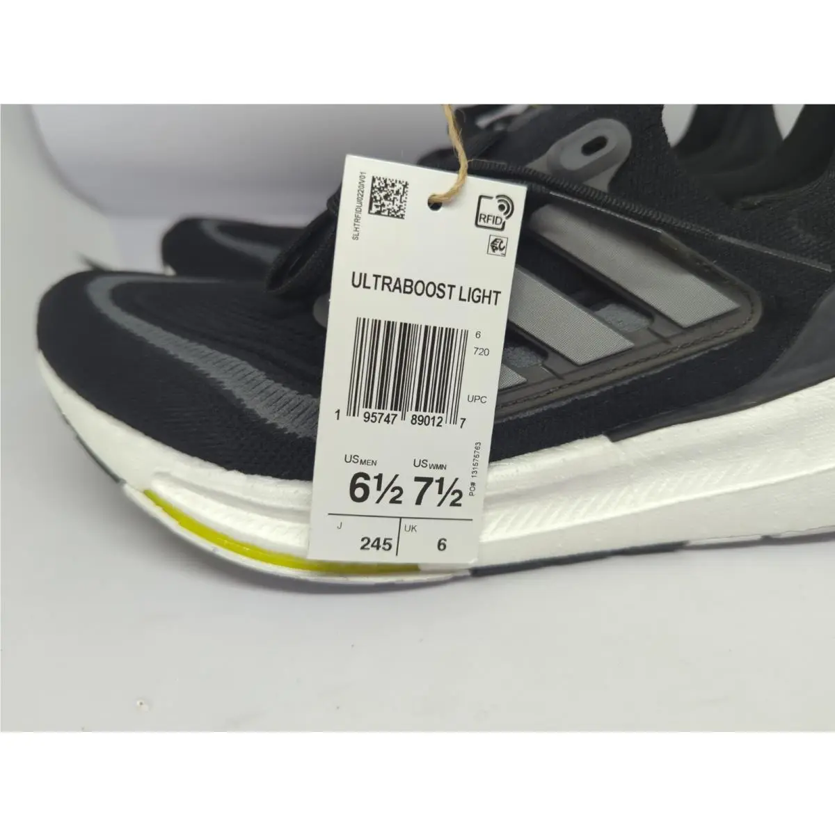 Adidas shoes - adidas UltraBoost Light - UltraBoost Light - Black (UPC: 195747890127) 5