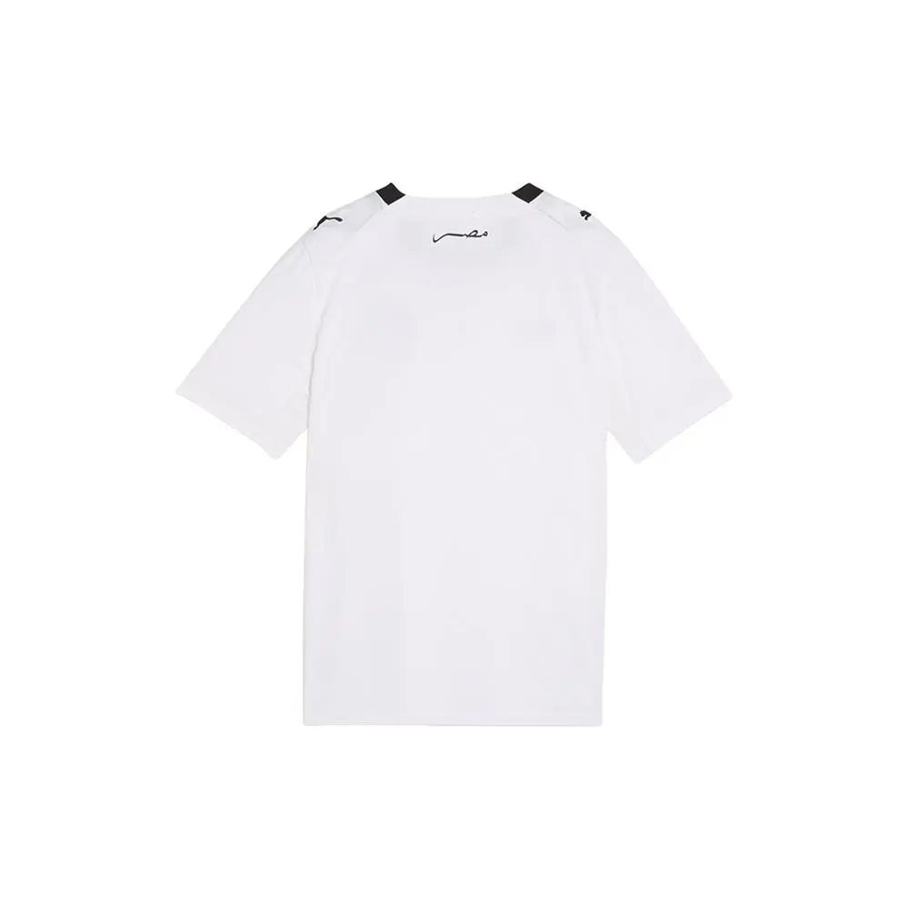 Puma clothing - PUMA Egypt Crew Neck Short Sleeve Soccer Away Jersey Replica Yout - 78355902 - White (UPC: 199259356423) 0