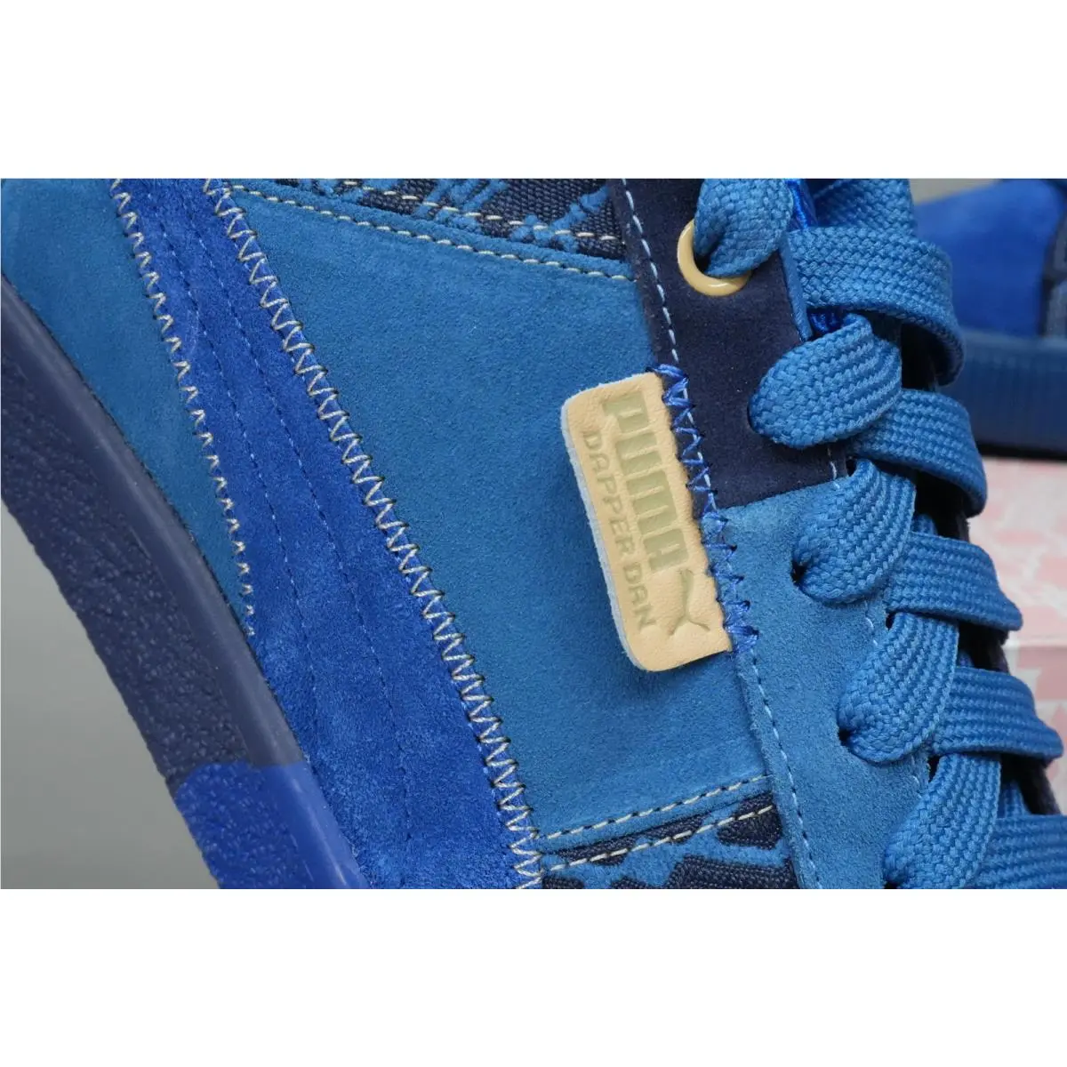 Puma shoes - Puma Clyde Pre-Game Runway Dapper Dan - Blue 0