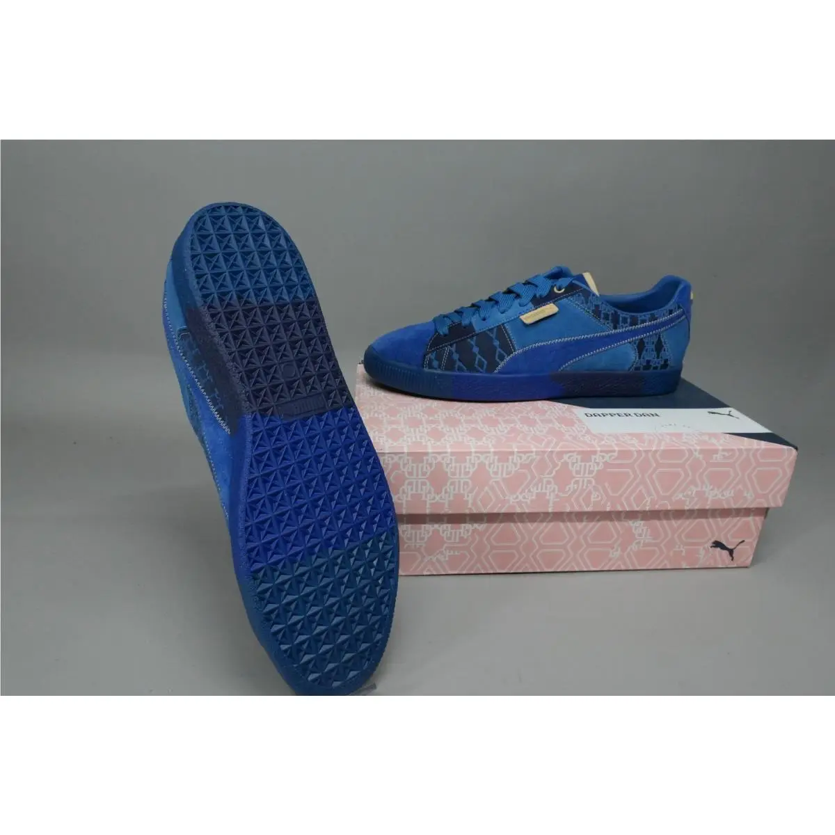 Puma shoes - Puma Clyde Pre-Game Runway Dapper Dan - Blue 2