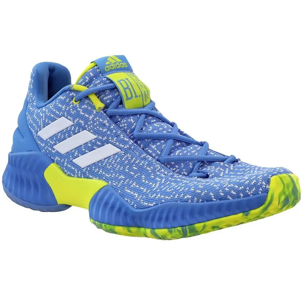 Adidas shoes - adidas Pro Bounce Low 18 Ingram Basketball - F36939 - Blue (UPC: 191530069527) 0