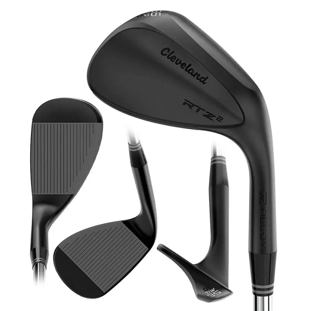 Cleveland Men Rtz 2 Black Satin Wedge - 26