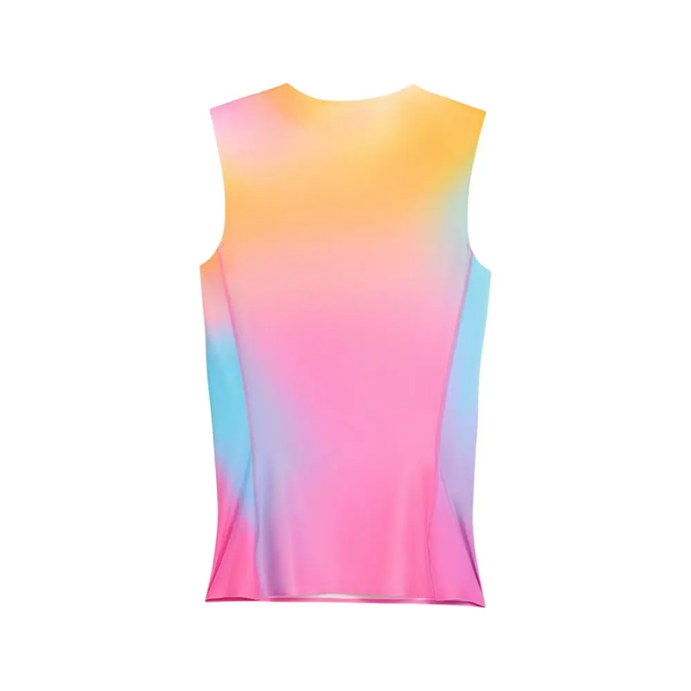 Puma clothing - PUMA Race Day Track  Field  Crew Neck Athletic Tank Top - 60782801 - Blue, Orange, Pink (UPC: 199260212589) 0