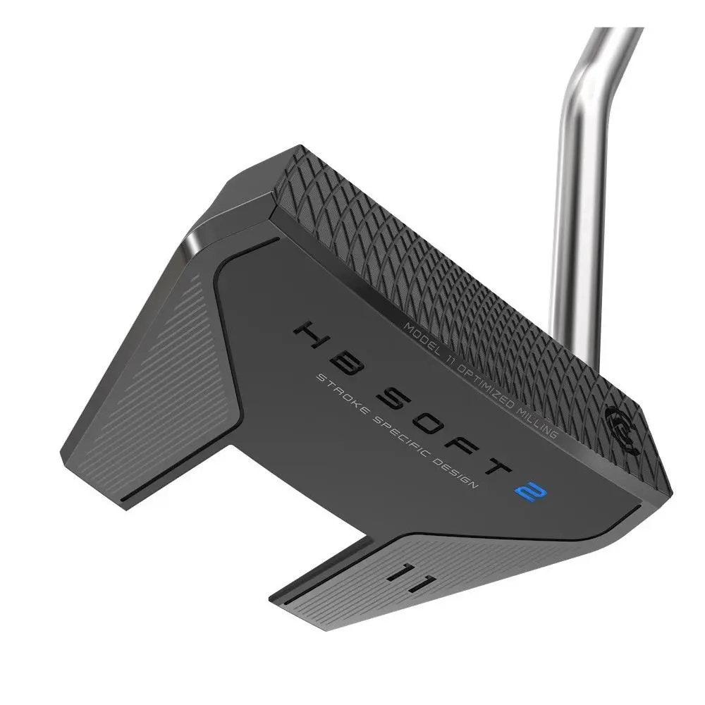 Cleveland Golf LH HB Soft 2 Black Putter Model 11 35 Oversize Grip Left