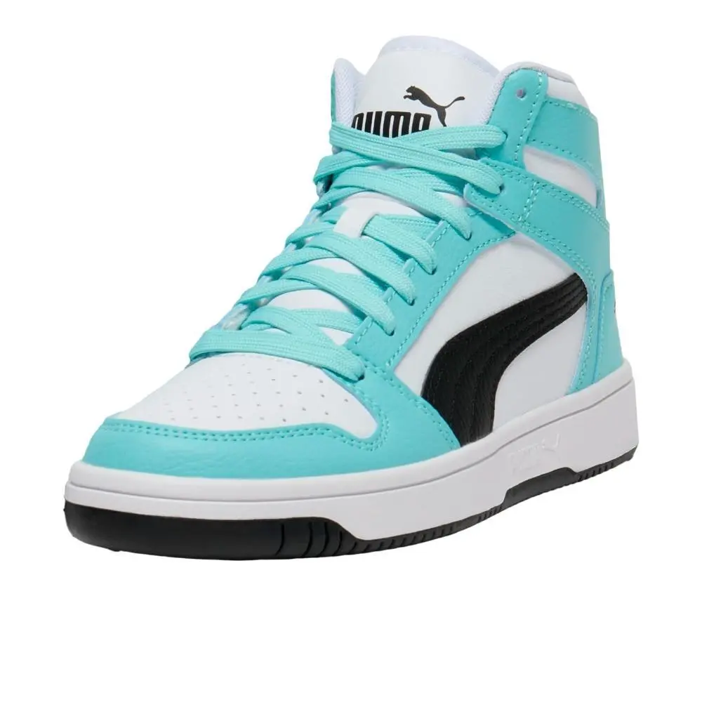 Puma shoes - PUMA Rebound Layup Rcl High Top - 40240506 - Blue, White (UPC: 197674854401) 0