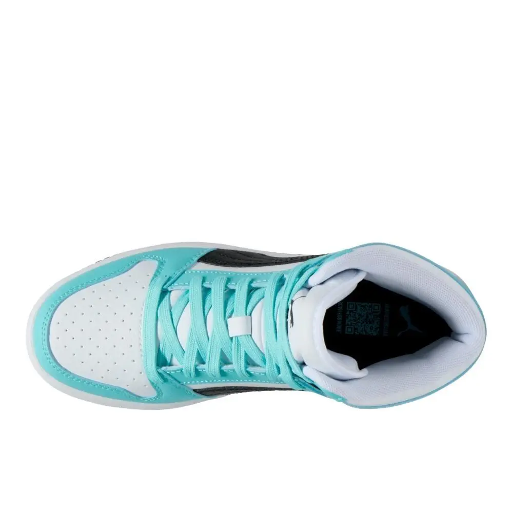 Puma shoes - PUMA Rebound Layup Rcl High Top - 40240506 - Blue, White (UPC: 197674854401) 2