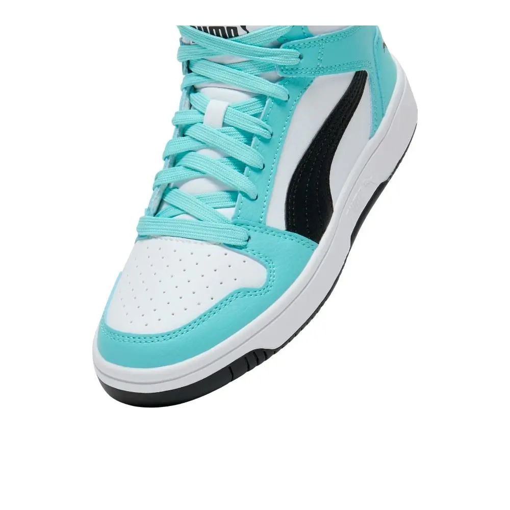 Puma shoes - PUMA Rebound Layup Rcl High Top - 40240506 - Blue, White (UPC: 197674854401) 4