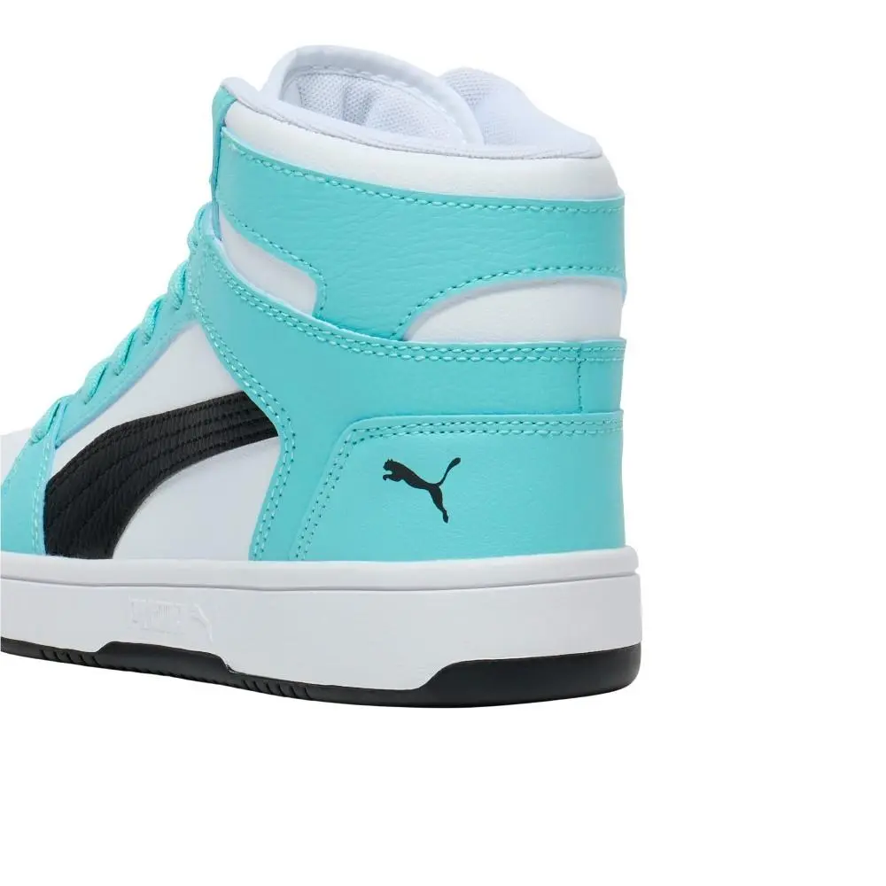 Puma shoes - PUMA Rebound Layup Rcl High Top - 40240506 - Blue, White (UPC: 197674854401) 5