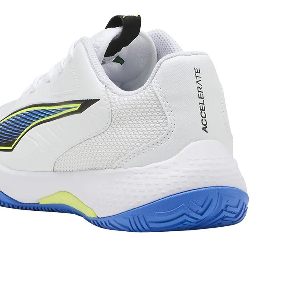 Puma shoes - PUMA Accelerate 4 Game One Handball  Youth - 10889401 - White (UPC: 198556185149) 5