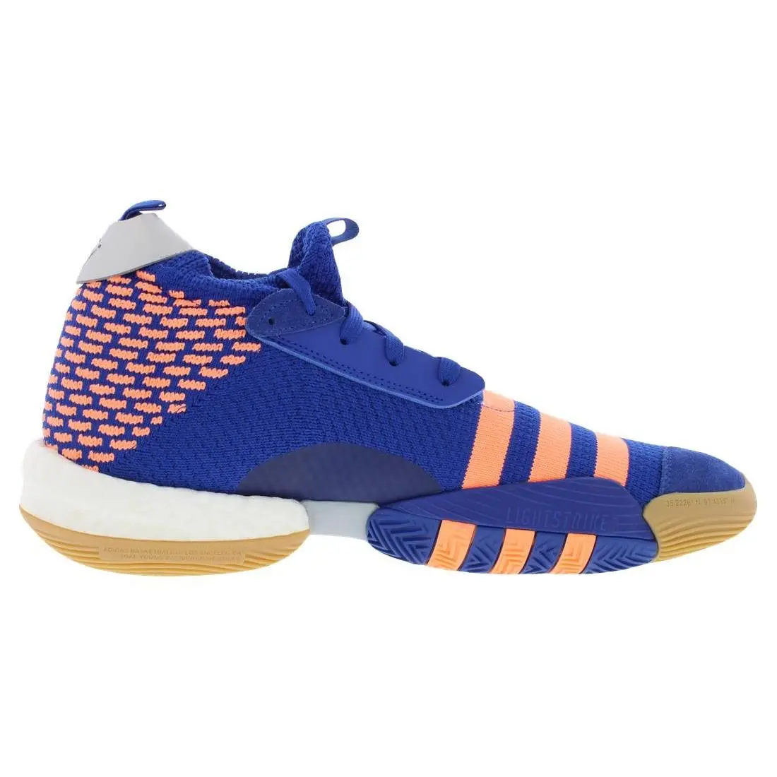 Adidas shoes - Blue/Beam Orange/White, Main: Blue (UPC: 196463049837) 1