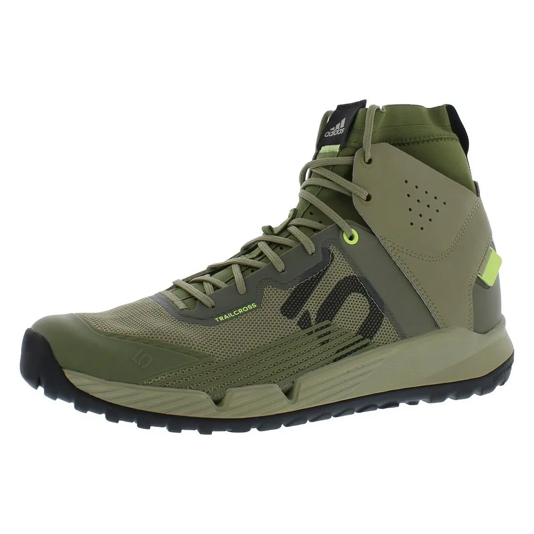 Adidas 5.10 Trailcross Mid Pro Mens Shoes Size 7.5 Color: Olive/black