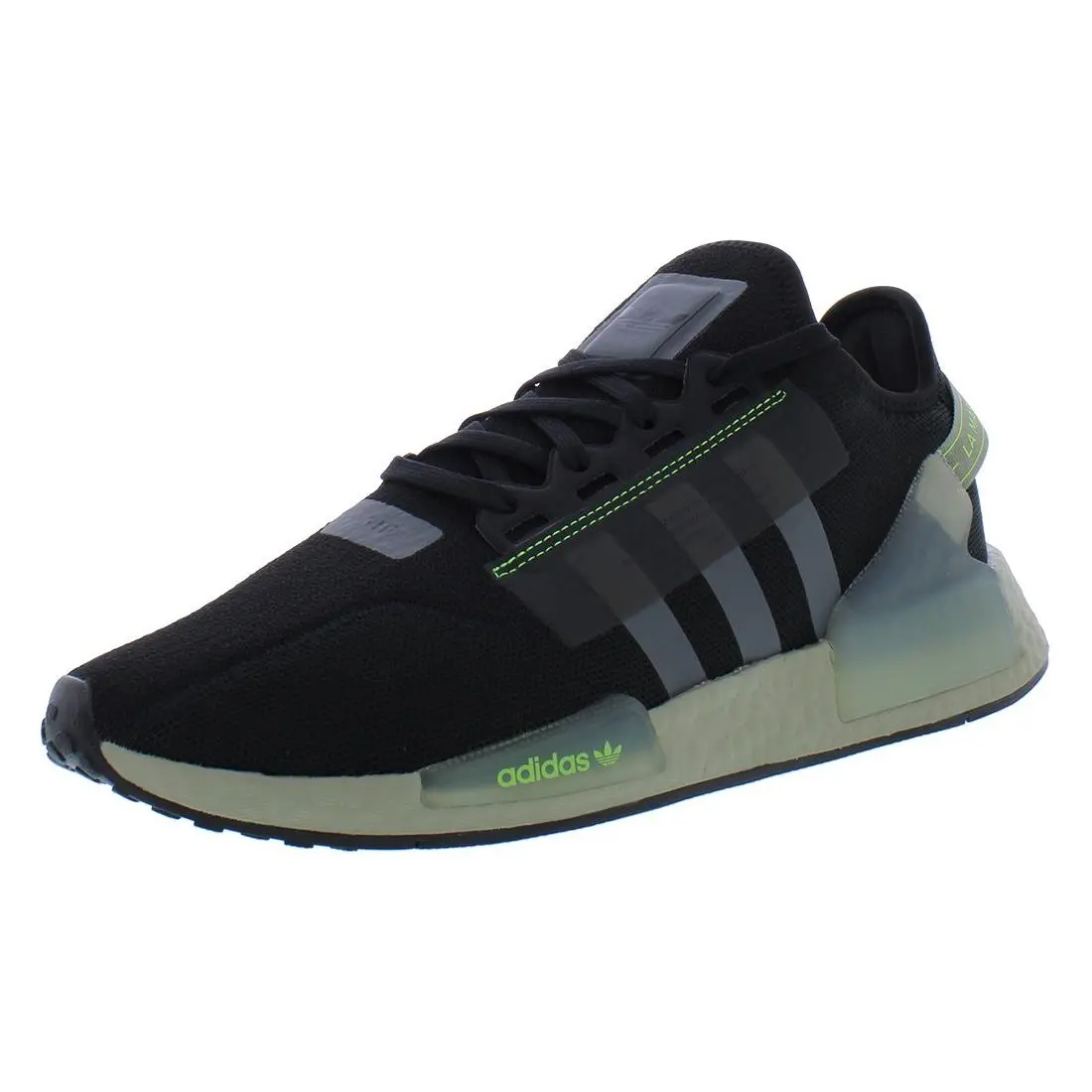 Adidas shoes - Black/Gray/Green, Main: Black (UPC: 195734293900) 0