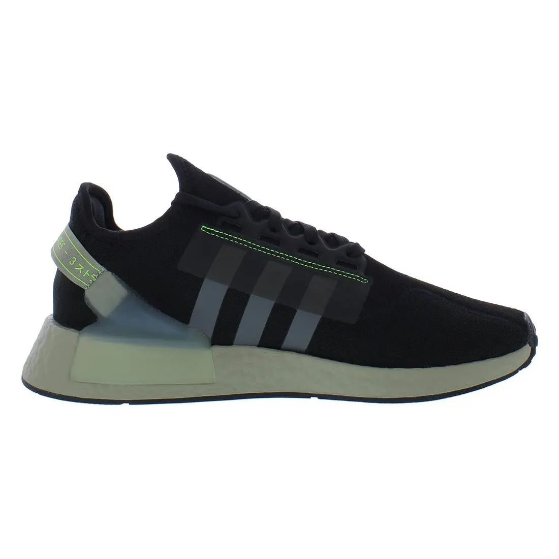 Adidas shoes - Black/Gray/Green, Main: Black (UPC: 195734293900) 1