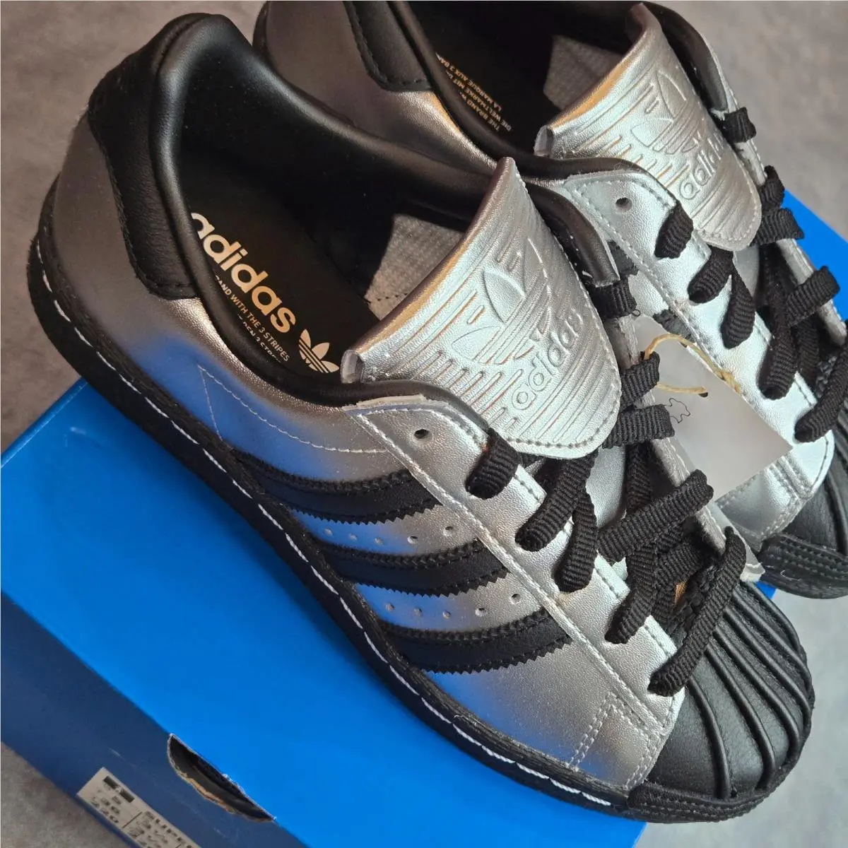 Adidas shoes - adidas Originals Superstar 82 - Originals Superstar - JH5669 - Silver 4