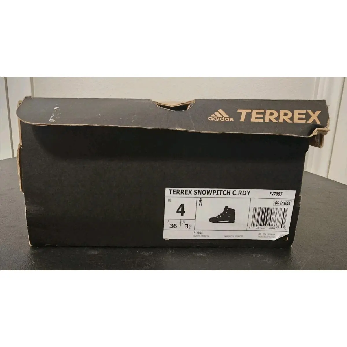 Adidas shoes - Terrex Snowpitch - Terrex Snowpitch - FV7957 - Black (UPC: 195863086770) 6
