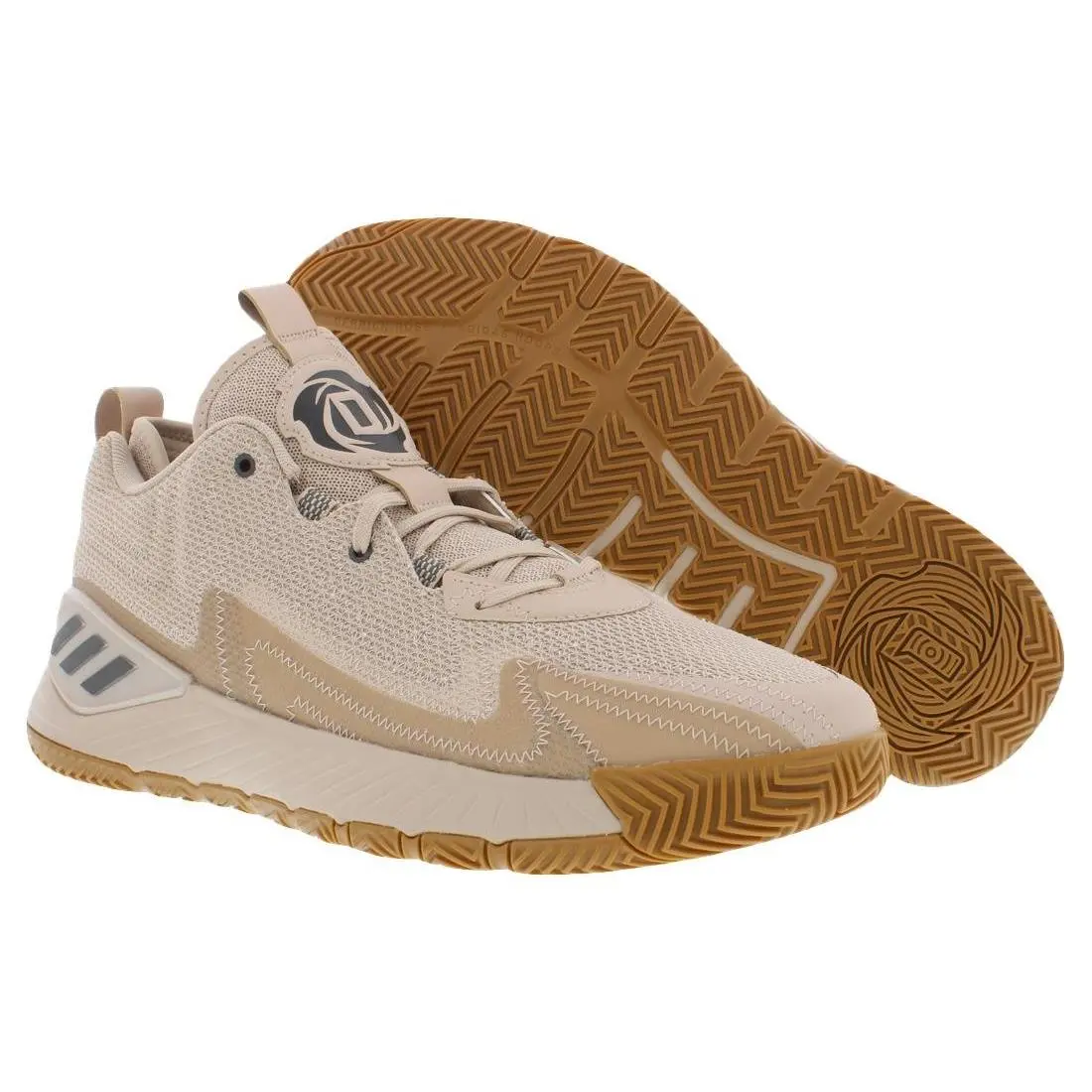 Adidas D Rose Son of Chi II Mens Shoes Size 12.5 Color: Wonder Taupe/grey