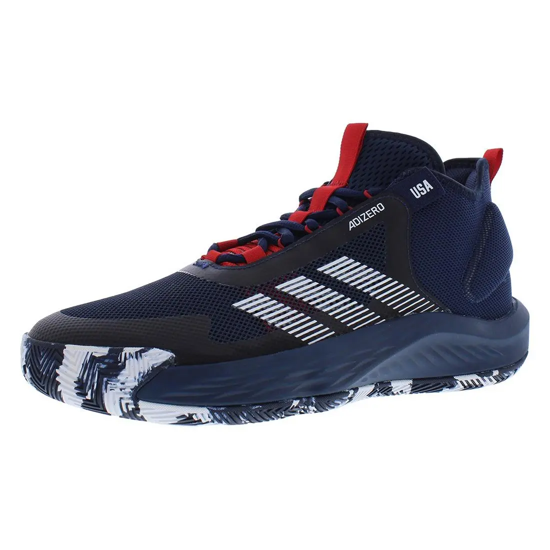 Adidas shoes - Team Navy Blue/Footwear White/Team Power Red, Main: Blue (UPC: 196471209841) 0