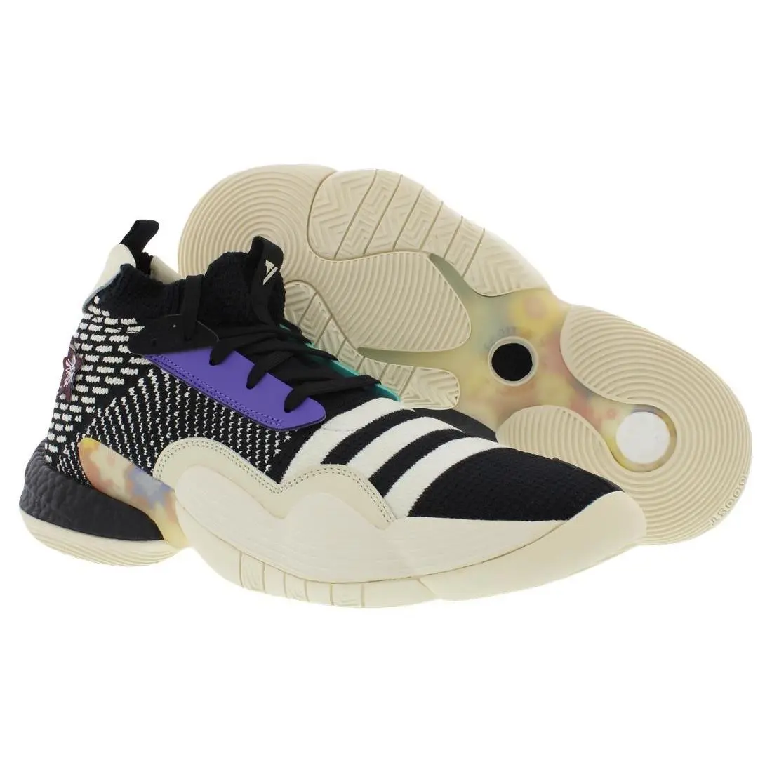 Adidas Trae Young 2.0 Mens Shoes Size 12.5 Color: Core Black/white