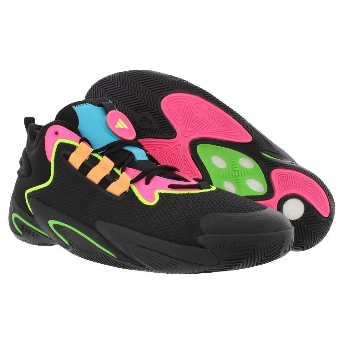 Adidas Byw Select Mens Shoes Size 15 Color: Core Black/acid Orange/lucid Pink