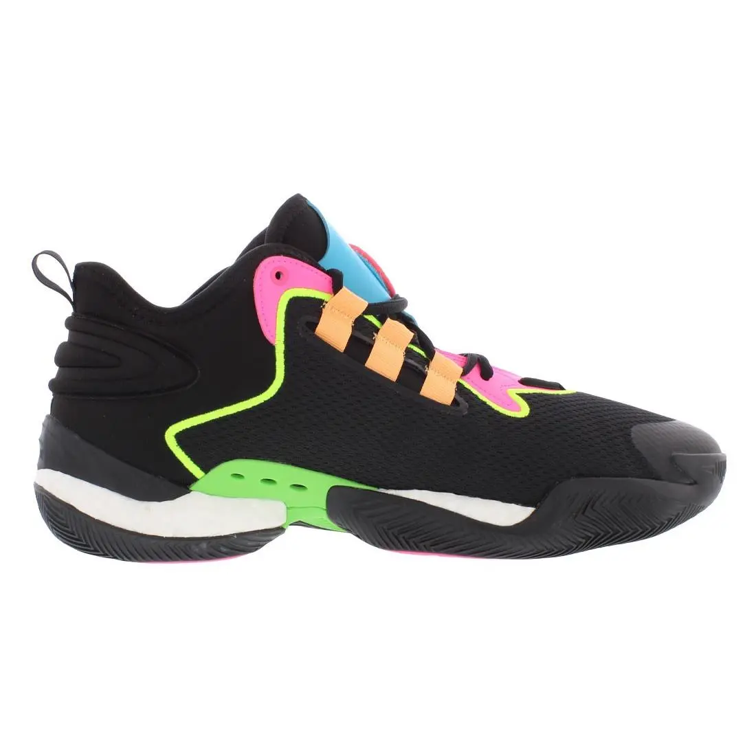 Adidas shoes - Core Black/Acid Orange/Lucid Pink, Main: Multi-Colored (UPC: 196478401385) 1