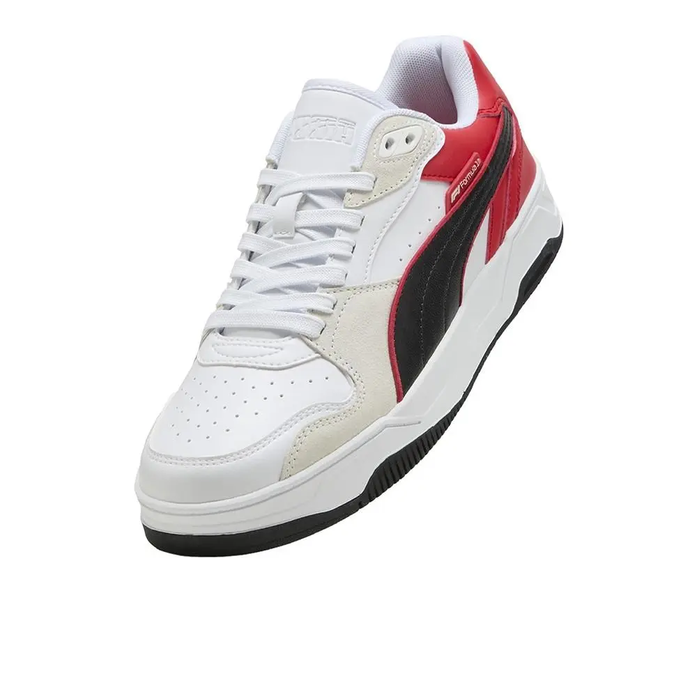 Puma shoes - PUMA F1 Rbd Break Low Lace Up - 30907602 - White (UPC: 198551863806) 4
