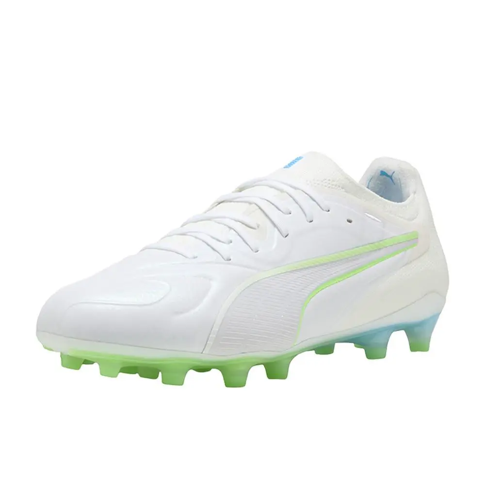 Puma shoes - PUMA King 20 Ultimate White FirmArtificial Ground Soccer Cleat - 10938801 - White (UPC: 199261838412) 0