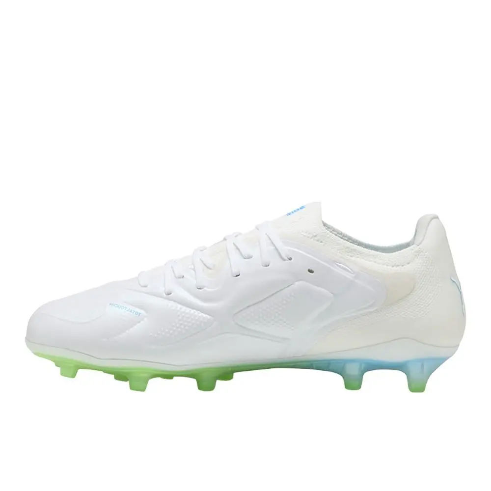 Puma shoes - PUMA King 20 Ultimate White FirmArtificial Ground Soccer Cleat - 10938801 - White (UPC: 199261838412) 1