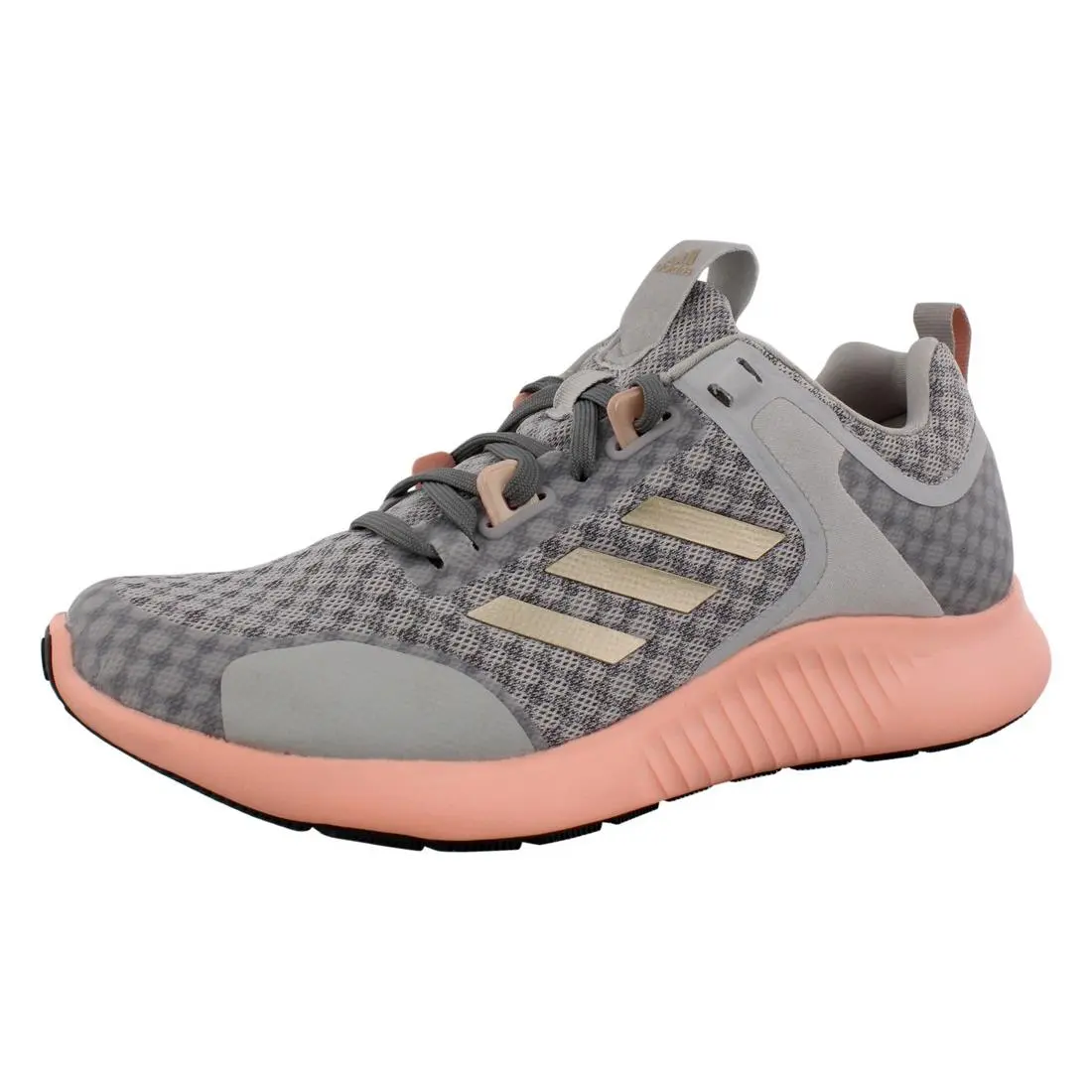 Adidas Edgebounce 1.5 Womens Shoes Size 7.5 Color: Grey/gold Metallic/pink