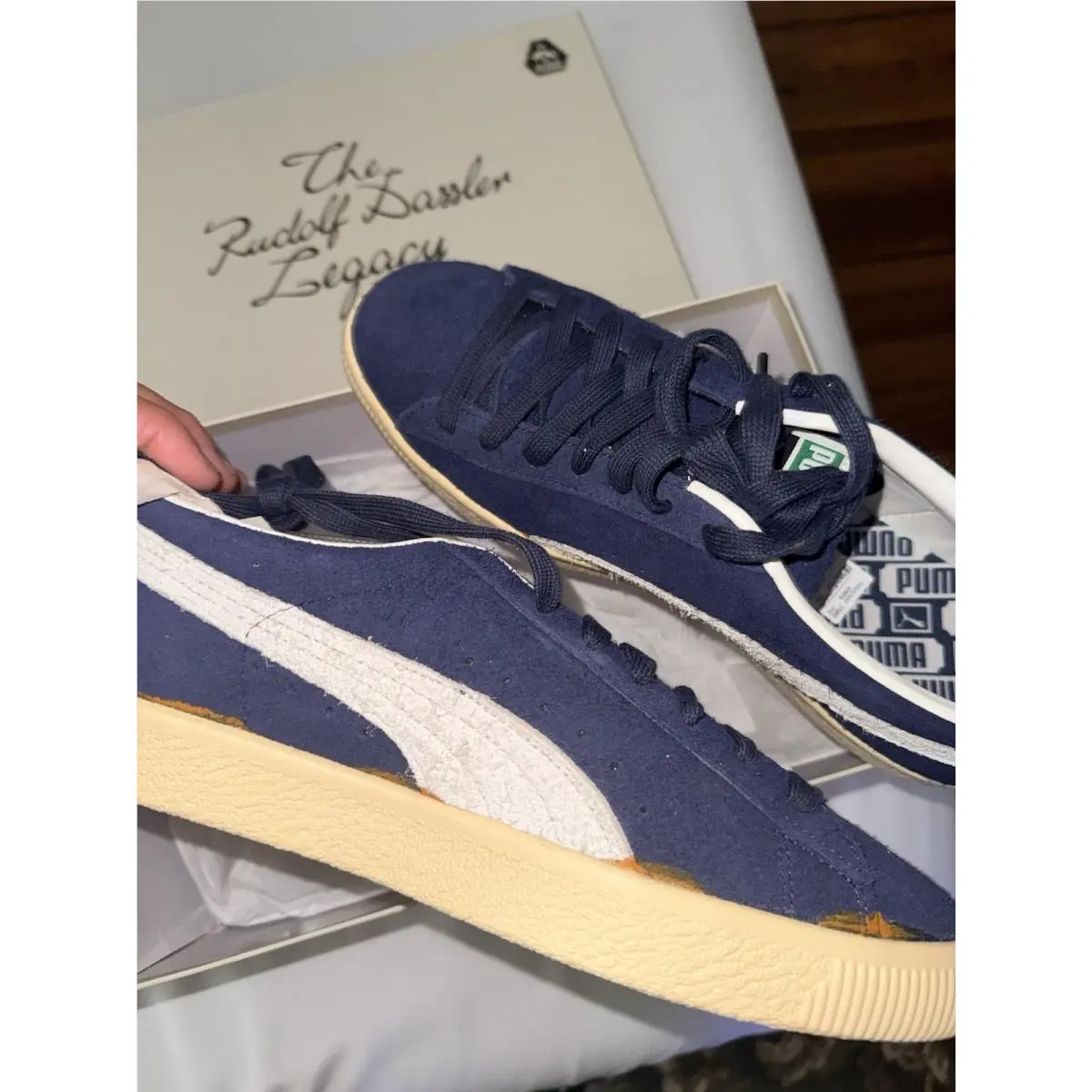 Puma shoes - PUMA Suede - Suede - 394832-01 - Blue 1