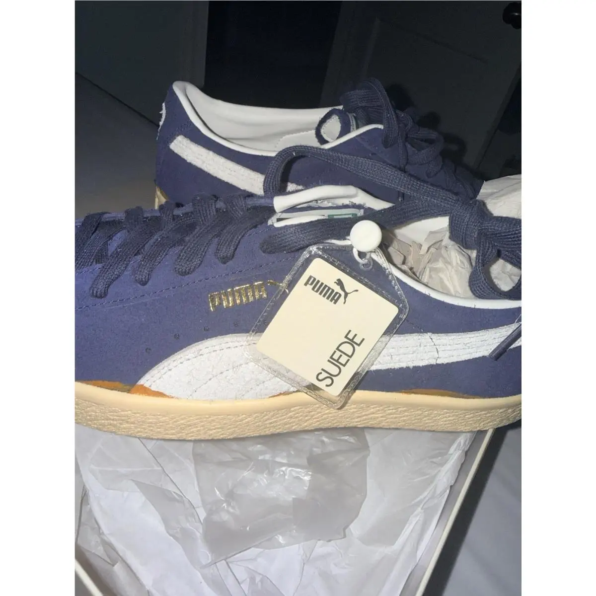 Puma shoes - PUMA Suede - Suede - 394832-01 - Blue 3