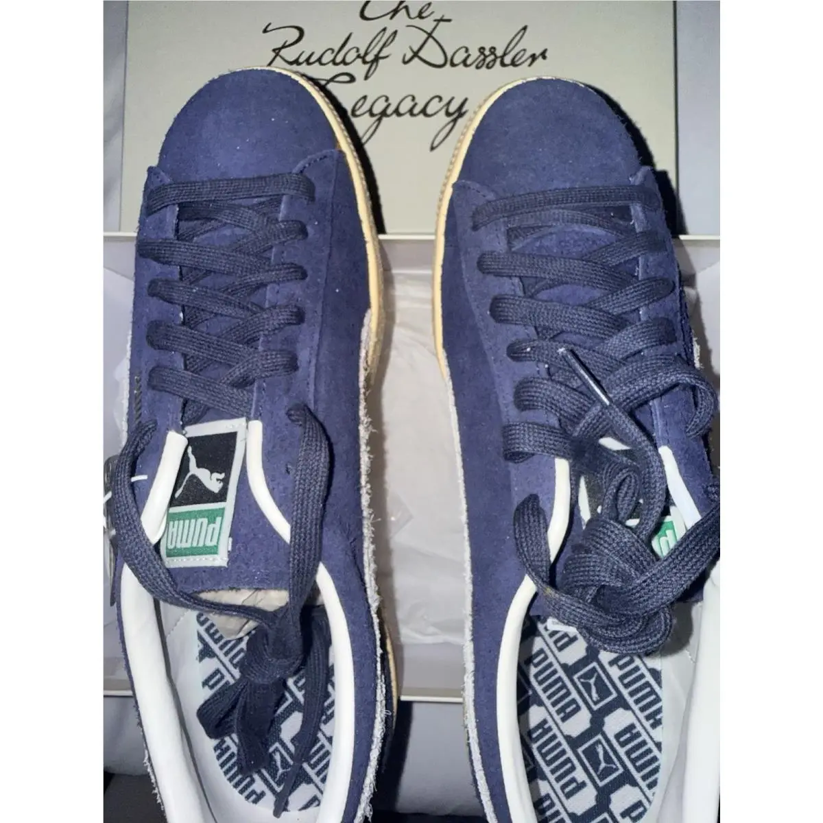 Puma shoes - PUMA Suede - Suede - 394832-01 - Blue 4