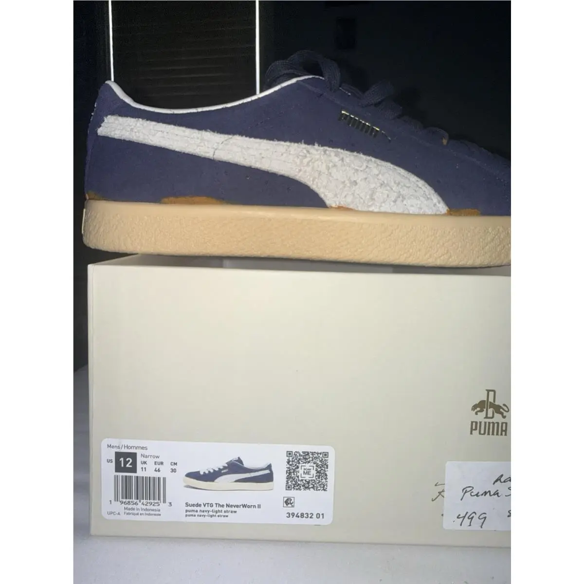 Puma shoes - PUMA Suede - Suede - 394832-01 - Blue 6