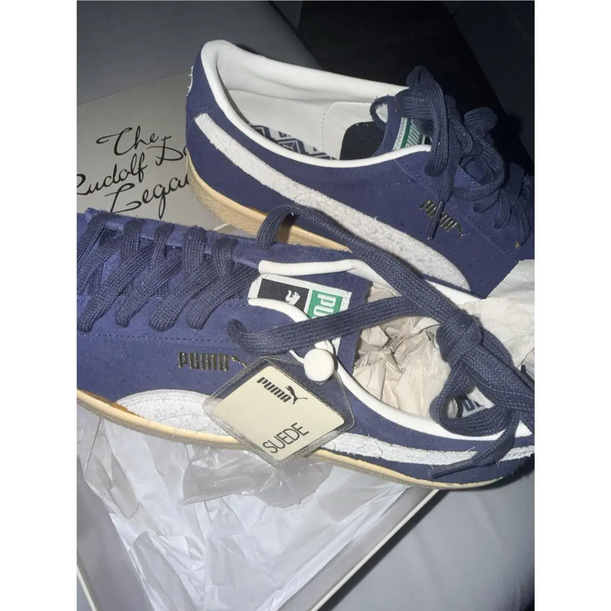 Puma shoes - PUMA Suede - Suede - 394832-01 - Blue 7