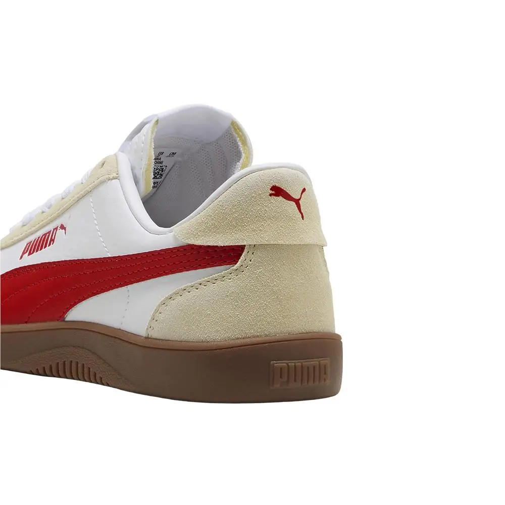 Puma shoes - PUMA Club 5V5 Suede Lace Up  Youth - 39816020 - White (UPC: 199259712632) 5