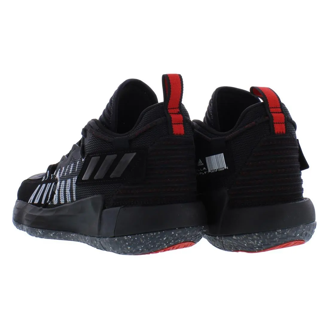 Adidas shoes - adidas Dame 7 - Dame - GV9884 - Silver, Full: Black/Red (UPC: 194822353168) 2