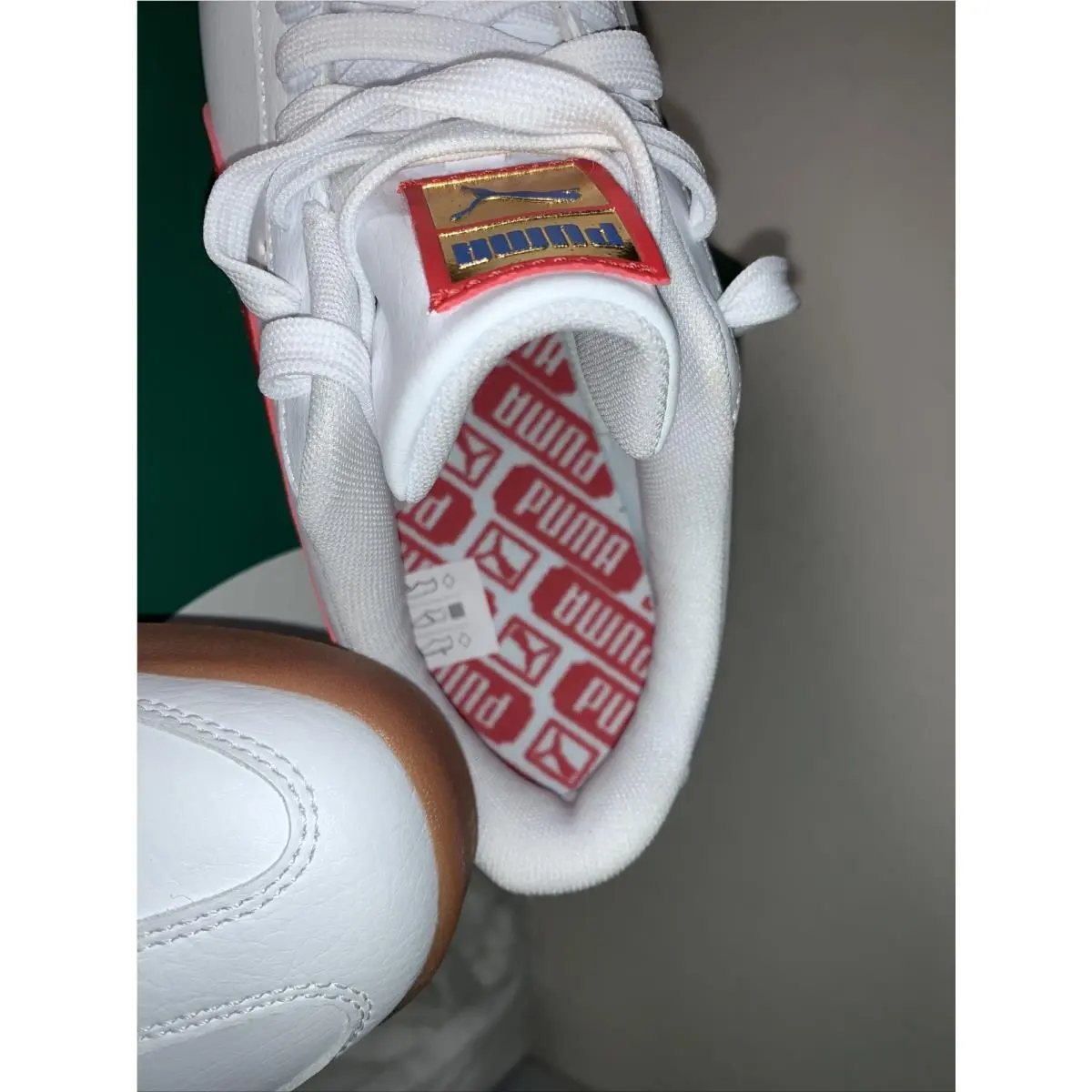 Puma shoes - Puma Roma Rwb Lace Up  Youth - 38834201 - White (UPC: 0195551414823) 3
