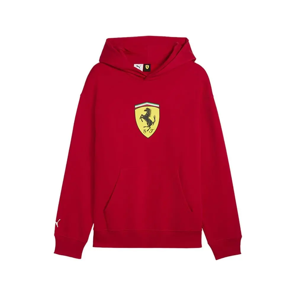 Puma Scuderia Ferrari Shield Pullover Hoodie Mens Size M Casual Outerwear 63531