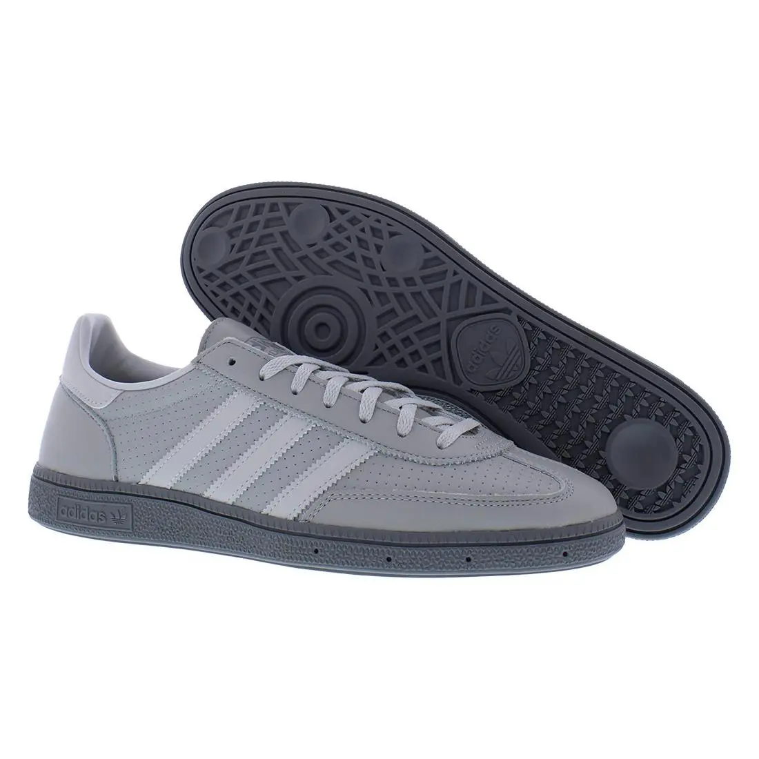 Adidas Handball Spezial Leather Mens Shoes Size 6.5 Color: Grey Two/grey