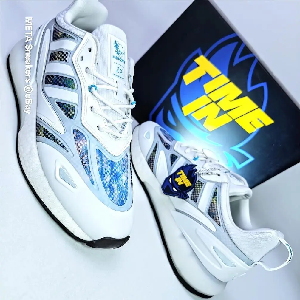 Adidas shoes - adidas ZX - GZ3745 - Cloud White/Signal Cyan/Glow Pink 4