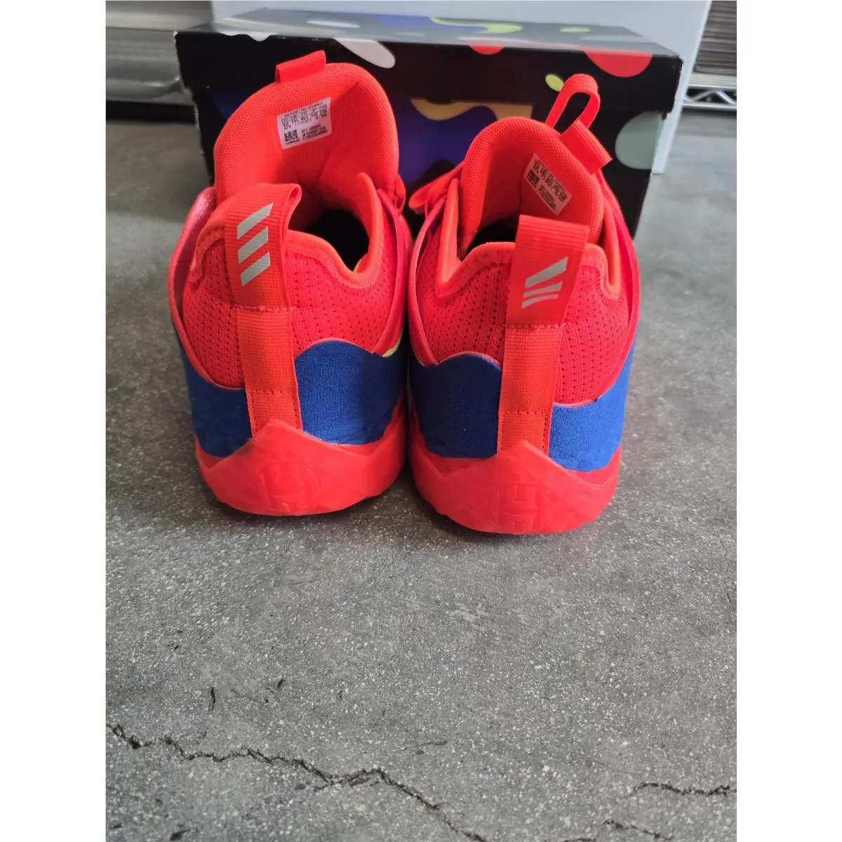 Adidas shoes - adidas Harden Vol. 5 - Harden - H68684 - Red 3