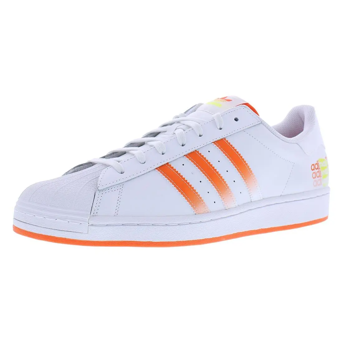 Adidas Superstar Leather Mens Shoes Size 12 Color: Footwear White/impact